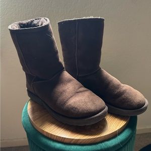 Chocolate Brown Ugg Boots Size 8